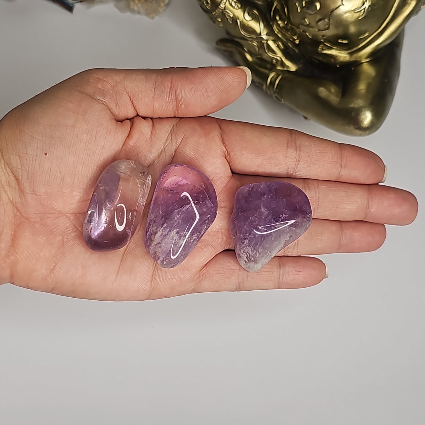 Amethyst Tumbled Stones - B Grade