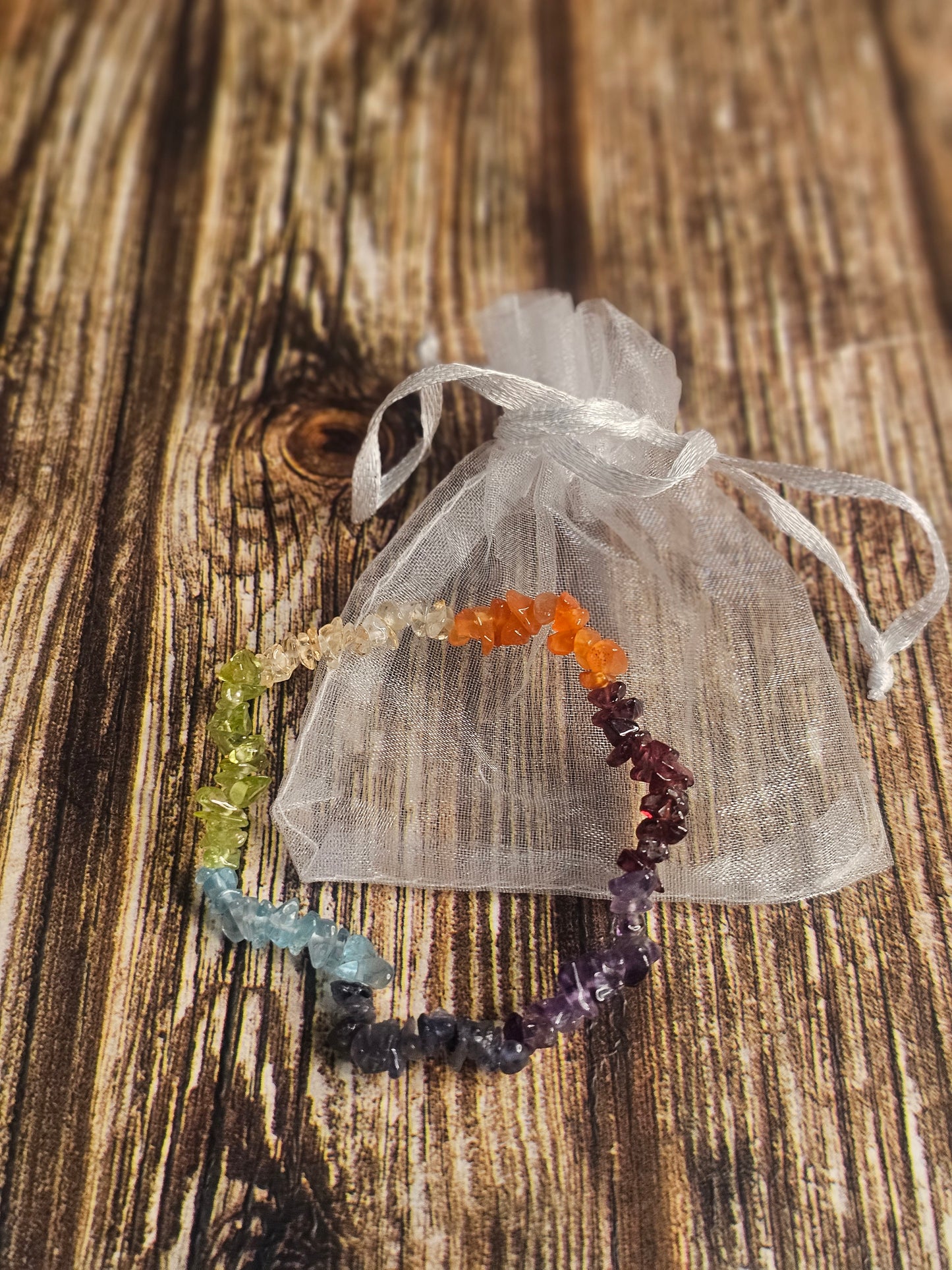 Small Chip Bracelet - Chakra
