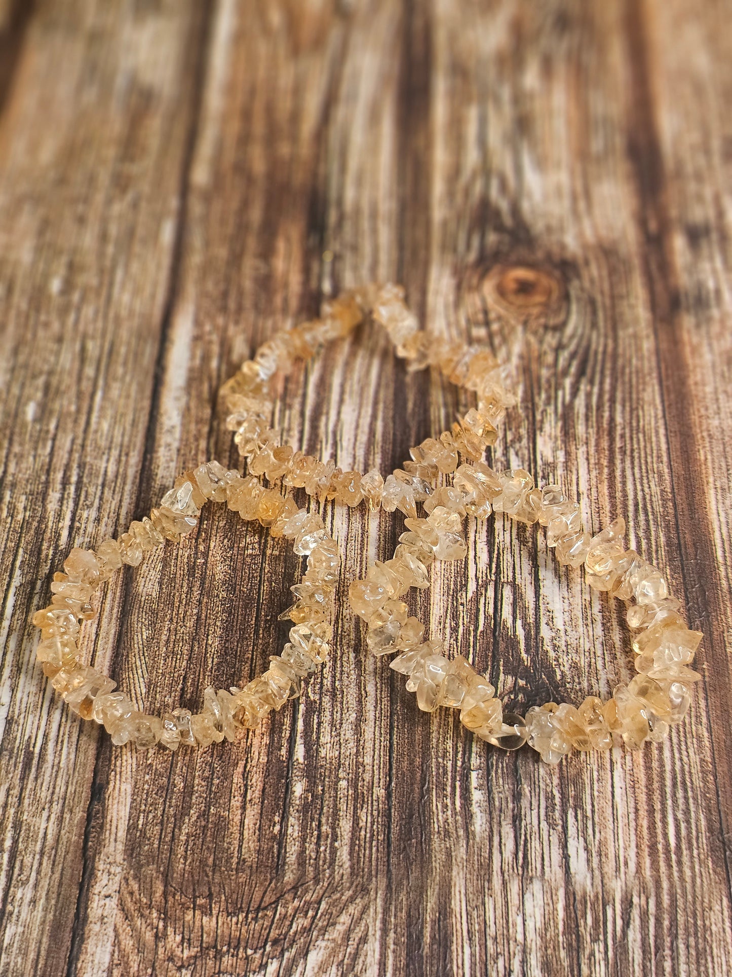 Small Chip Bracelet - Citrine