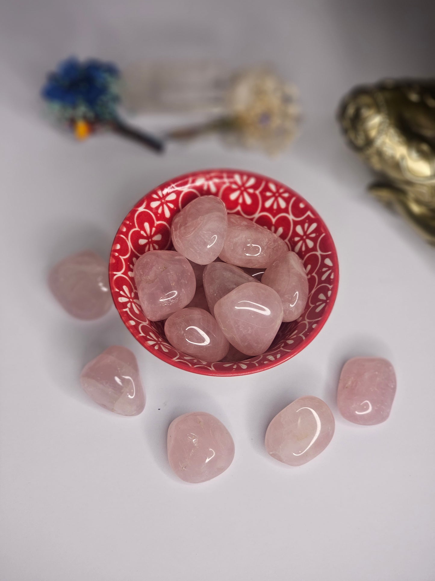 Rose Quartz A Grade Tumblers