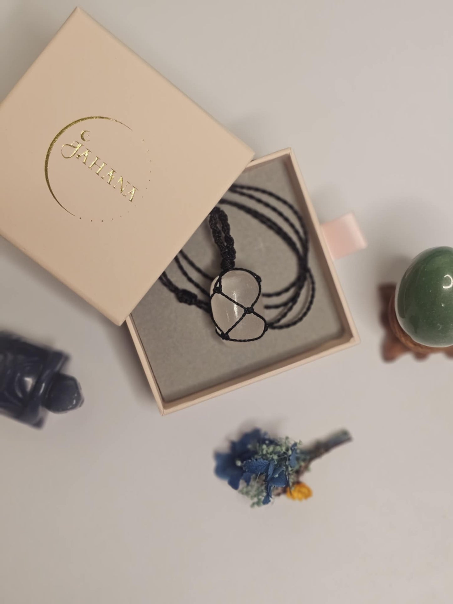 Mangano Calcite Adjustable Necklace