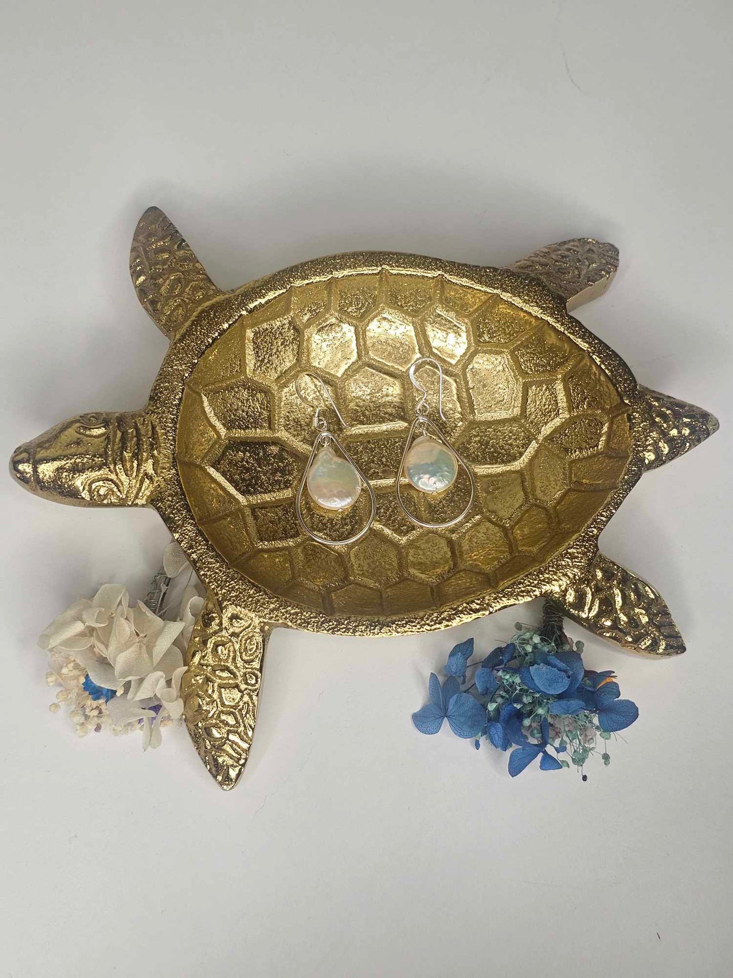 Sterling Silver Pearl Earring