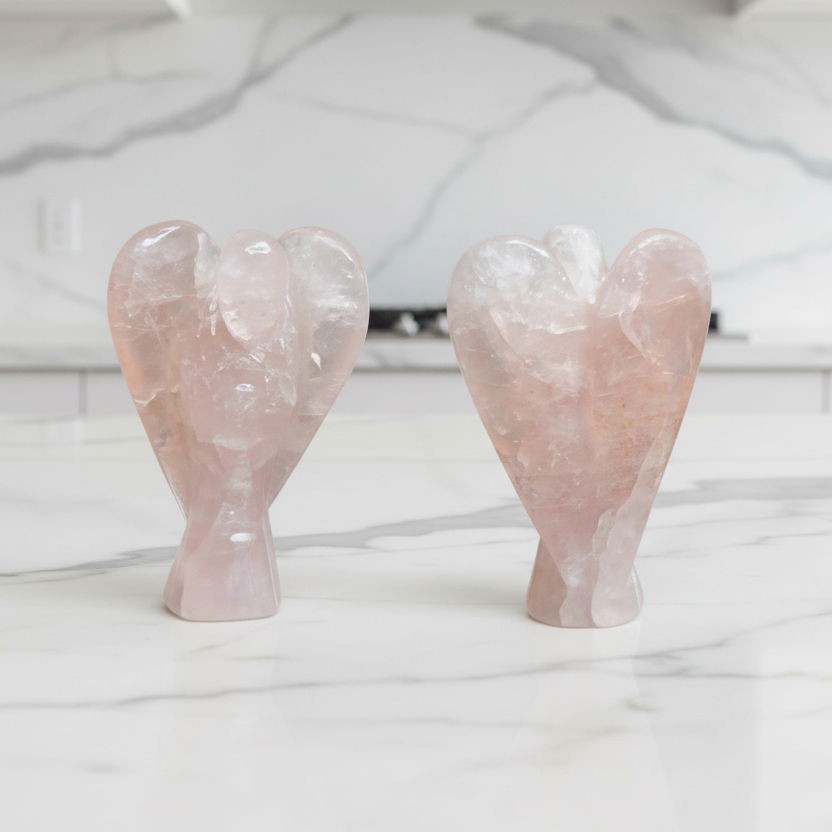 Rose Quartz Angel