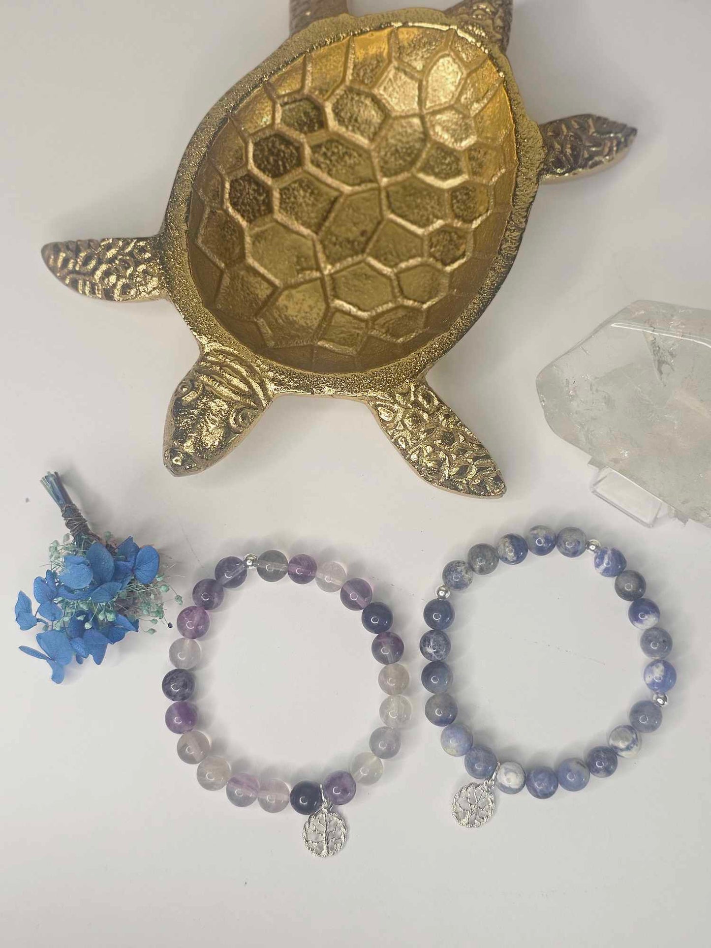 Sodalite With Tree Of Life Charm