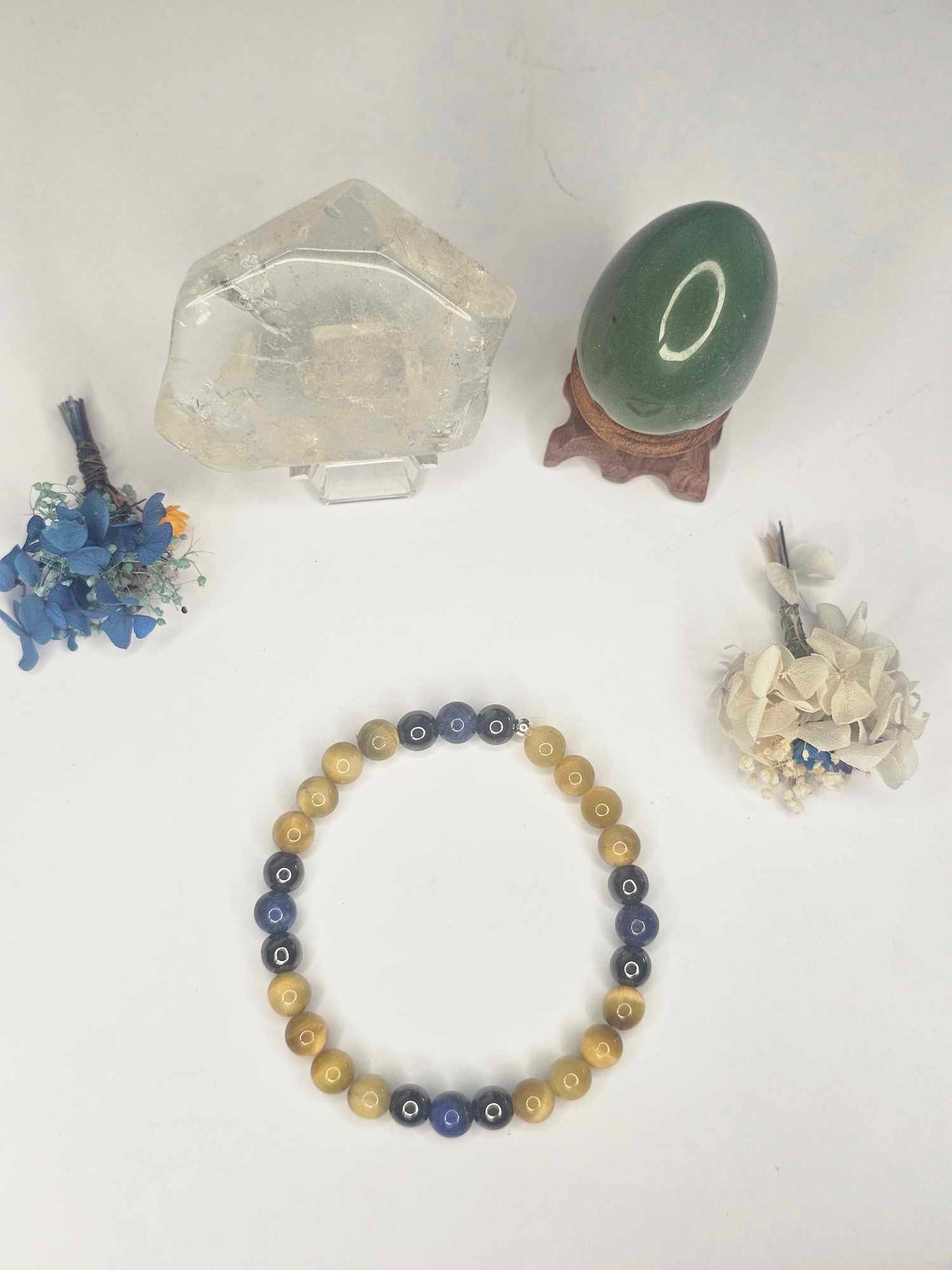 Golden Tiger Eye Hematite With Sodalite