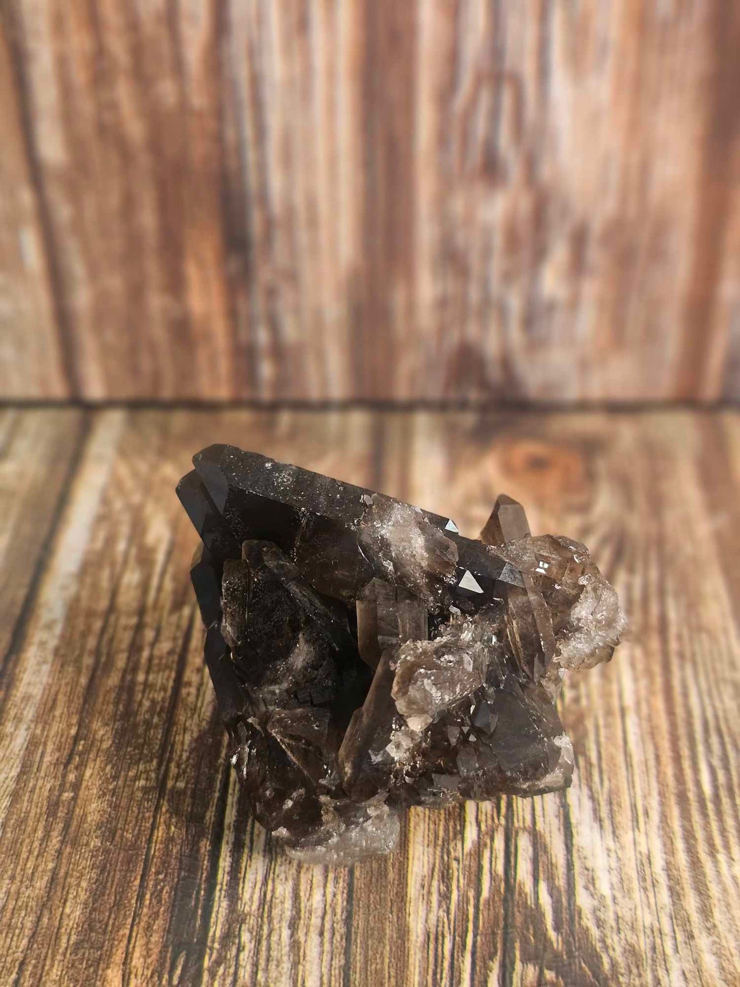 Smoky Quartz Cluster