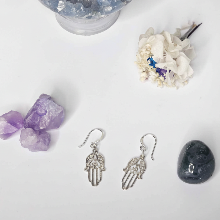 Hamsa Hand Earrings