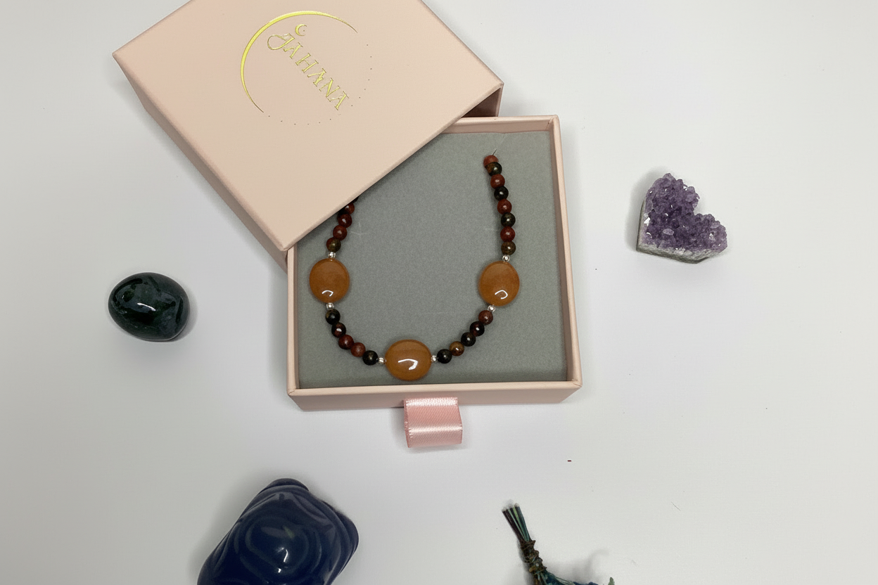 Picasso and Red Aventurine Necklace
