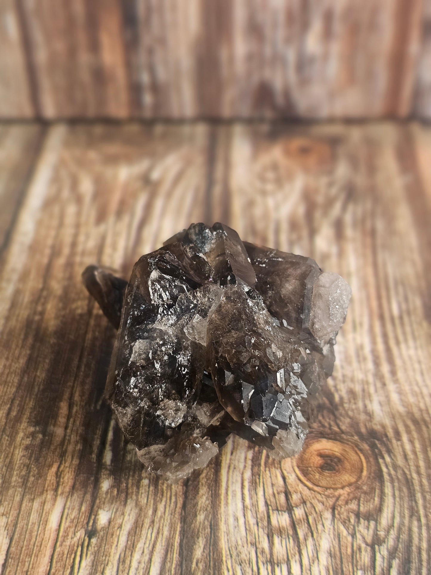 Smoky Quartz Cluster