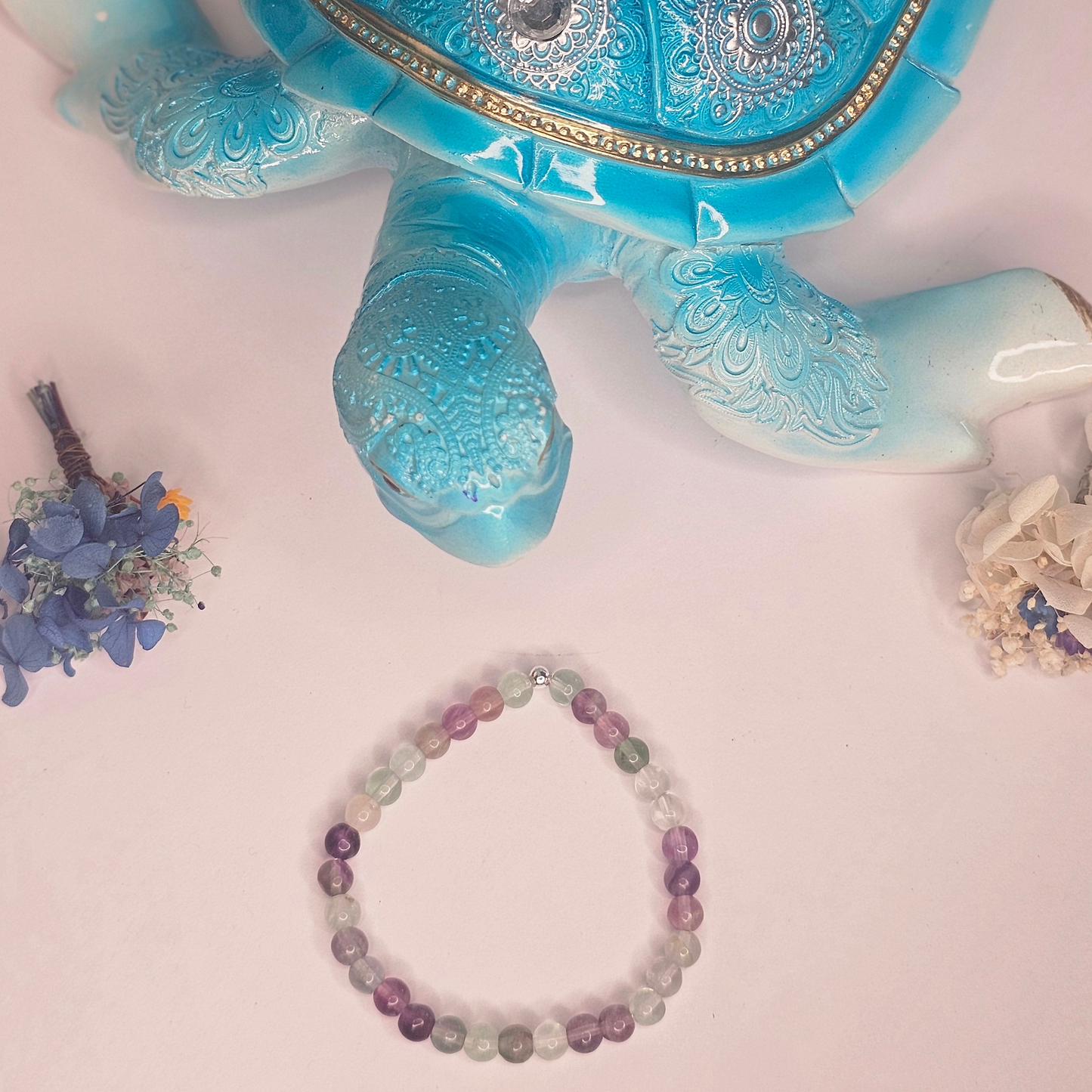 Rainbow Fluorite Bracelet