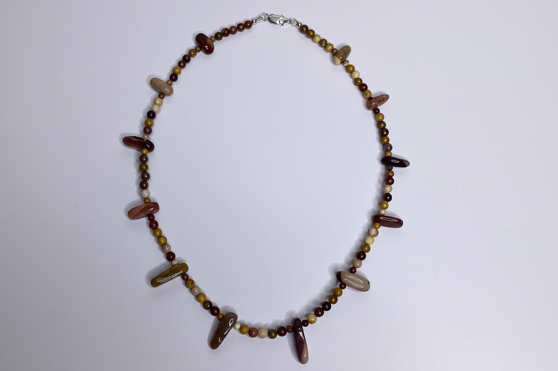 Mookaite Chip Necklace