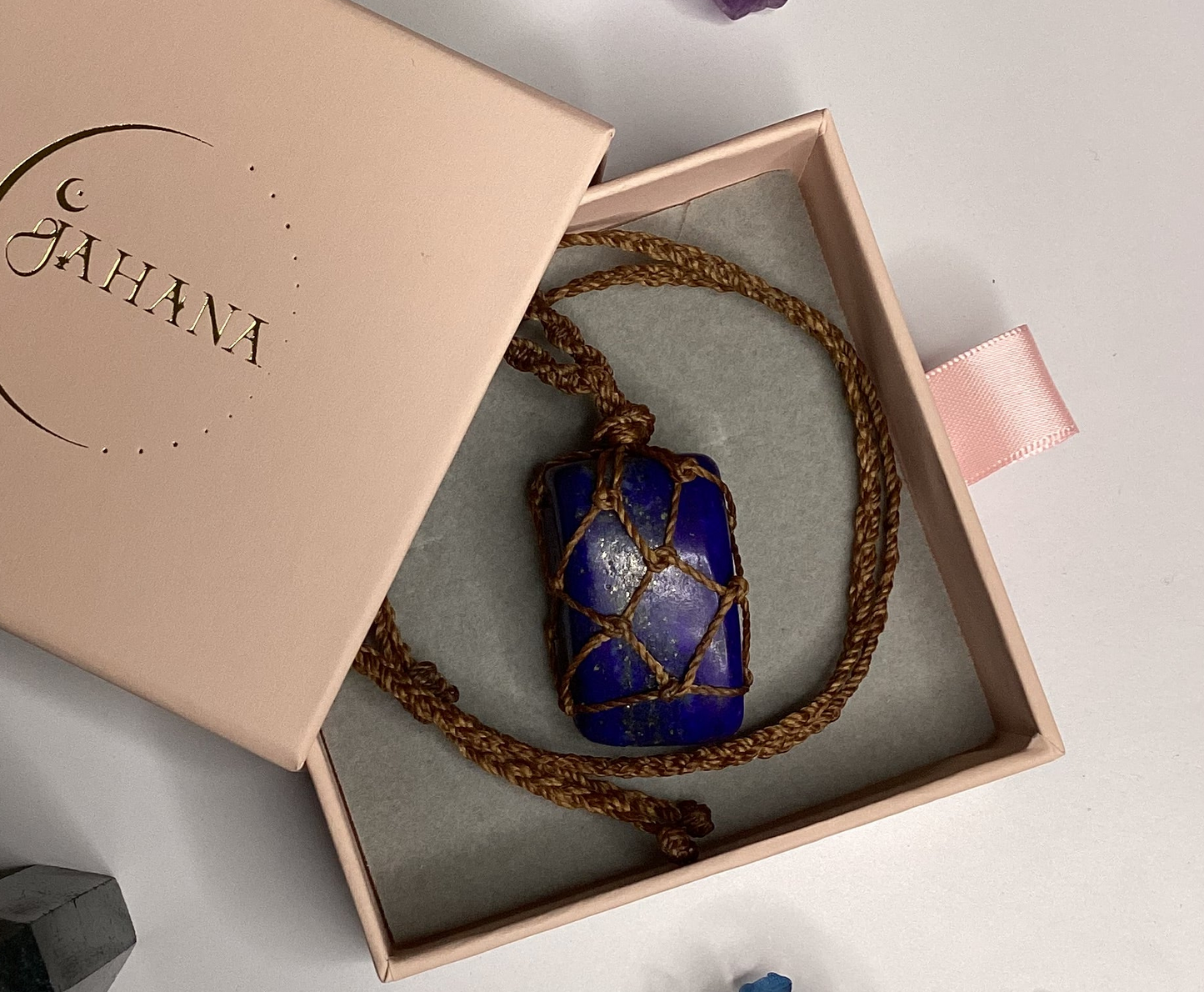 Lapis Lazuli Necklace Adjustable