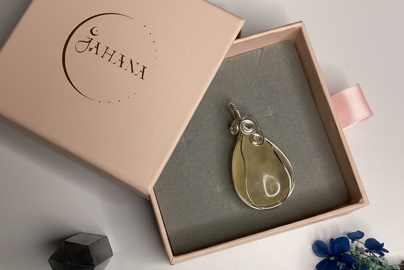 Golden Healer Quartz Pendant