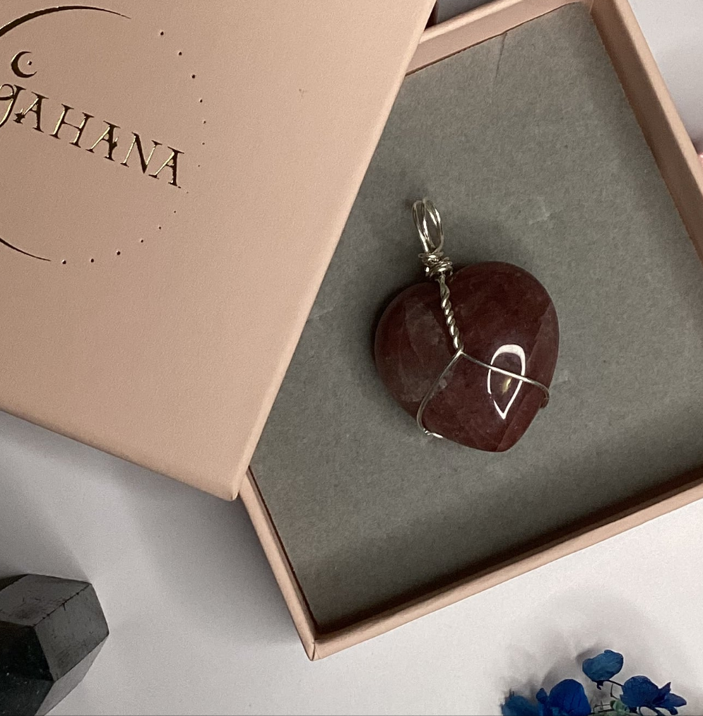 Strawberry Quartz Pendant