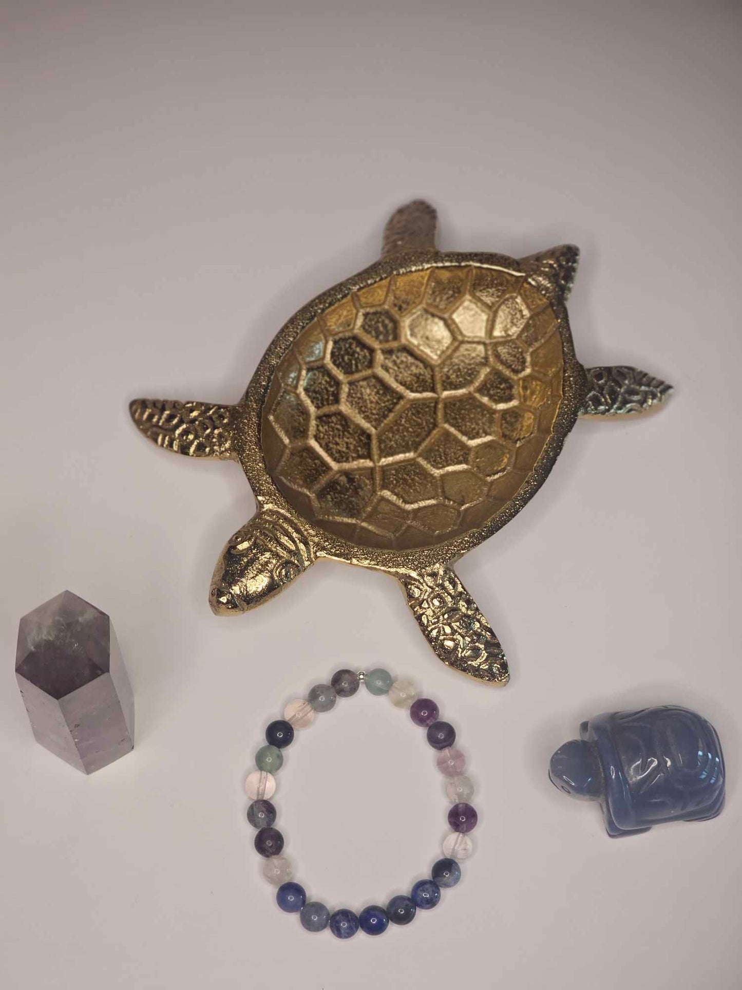 Flourite and Sodalite Bracelet
