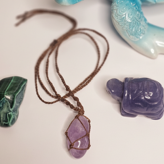 Amethyst Adjustable Necklace