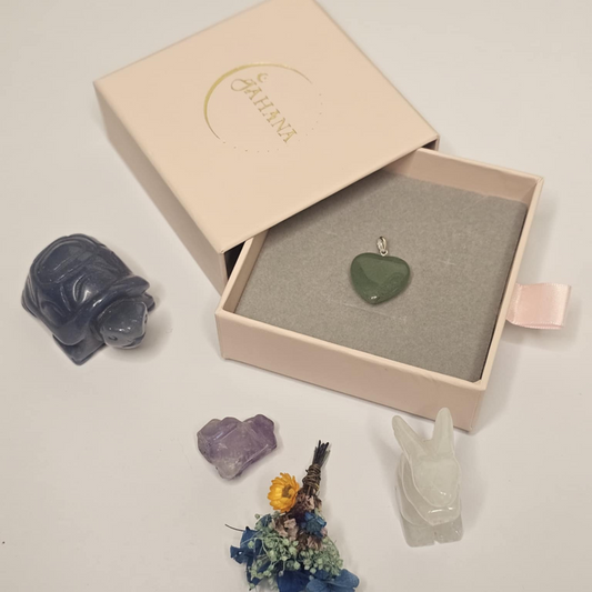 Green Adventurine Heart Pendant
