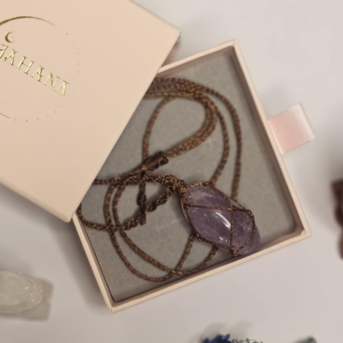Amethyst Adjustable Necklace