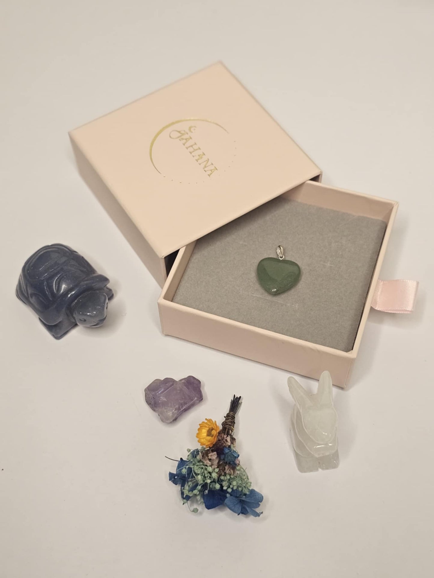 Green Adventurine Heart Pendant