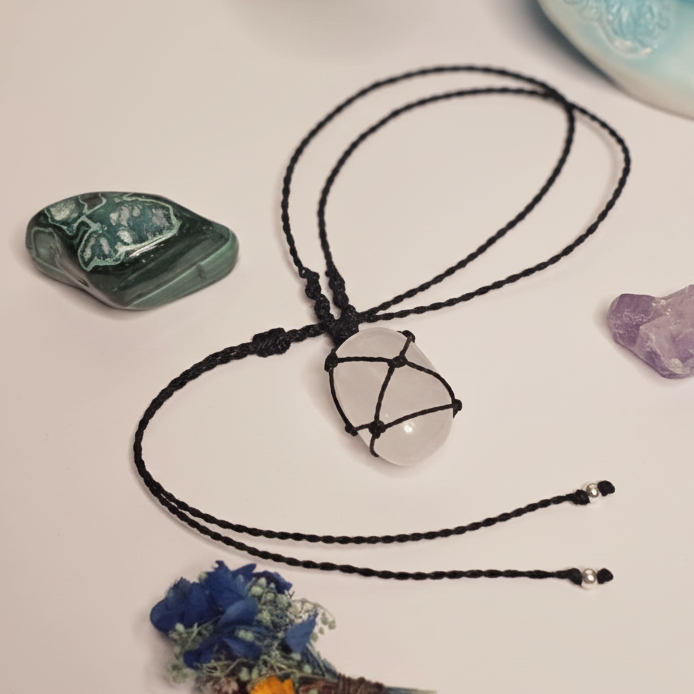 Mangano Calcite Adjustable Necklace