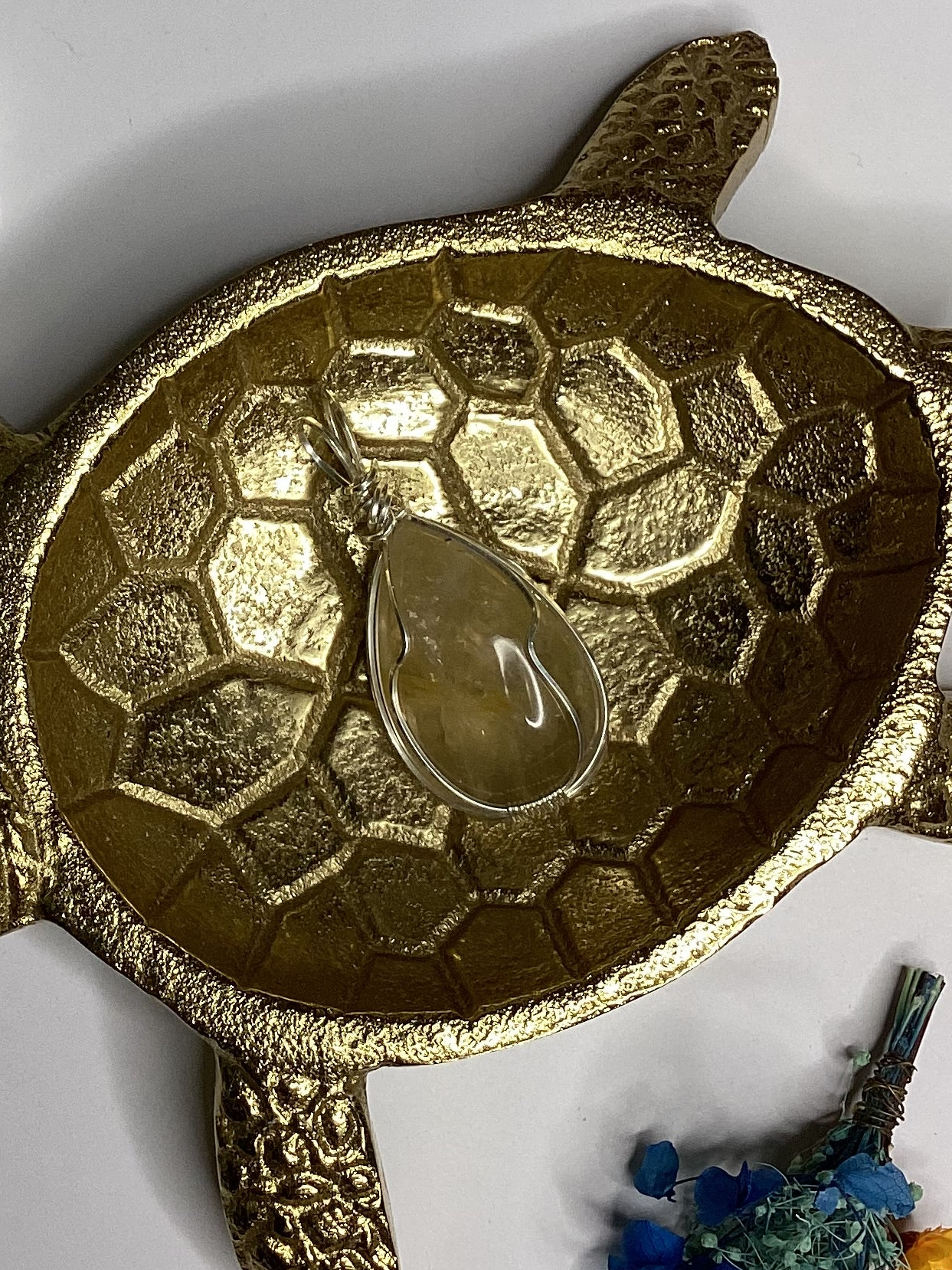 Golden Healer Quartz Pendant