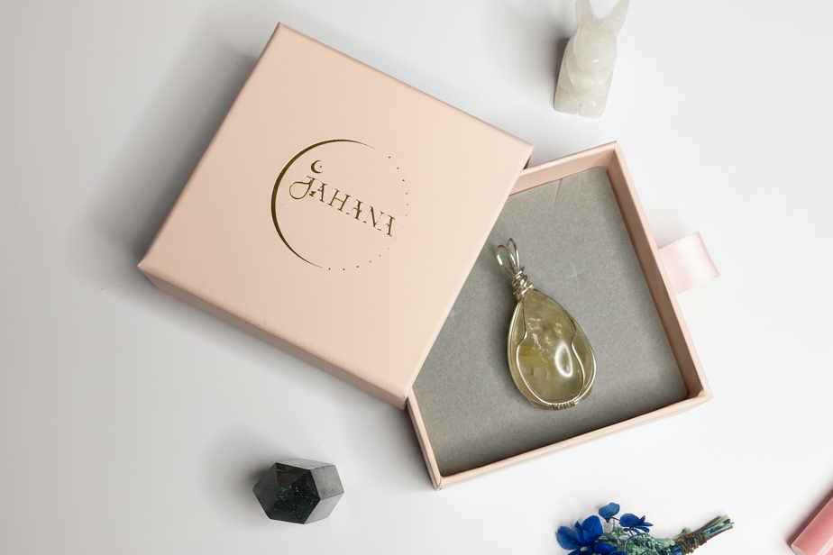 Golden Healer Quartz Pendant