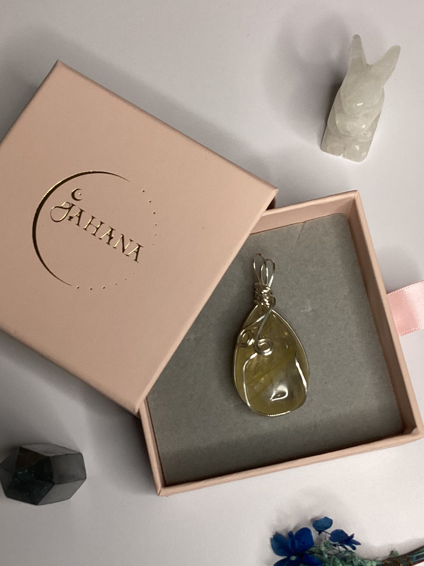 Golden Healer Quartz Pendant