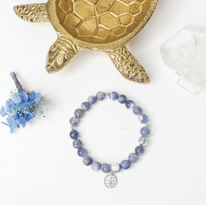 Sodalite Tree Of Life Bracelet