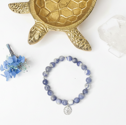 Sodalite Tree Of Life Bracelet