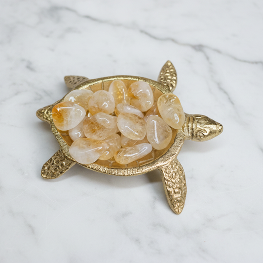 Citrine Tumbled Stone - A Grade