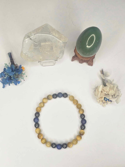 Golden Tiger Eye Hematite With Sodalite