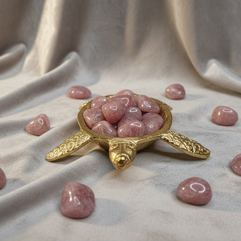 Strawberry Quartz Tumbled Stones