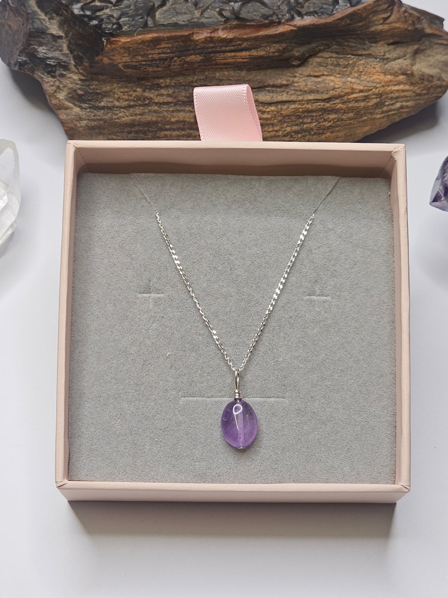 Fine Curb Necklace - Sterling Silver (20")