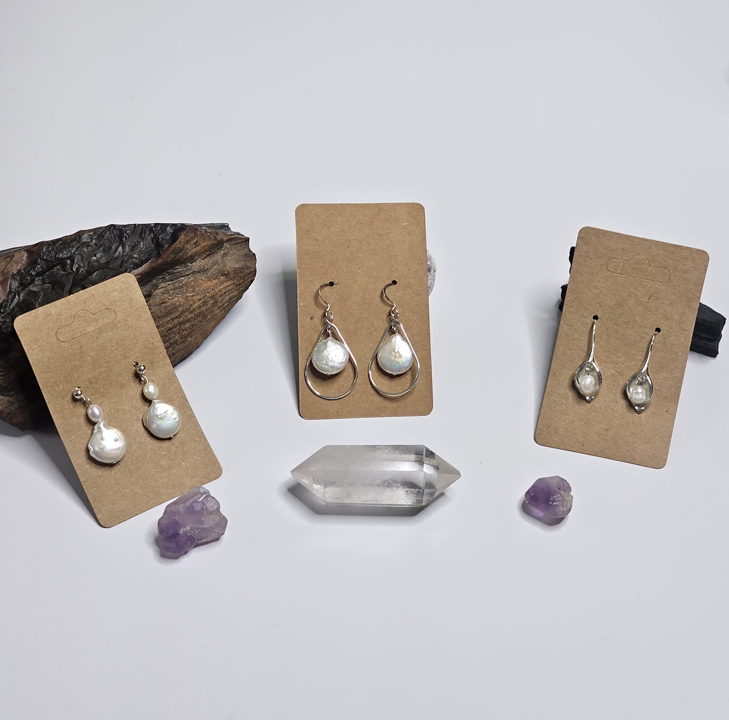 Sterling Silver Freshwater Pearl Earring