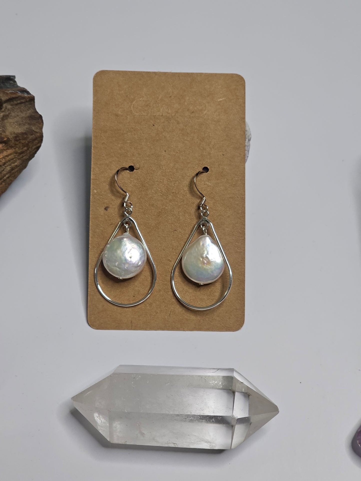 Sterling Silver Freshwater Pearl Earring